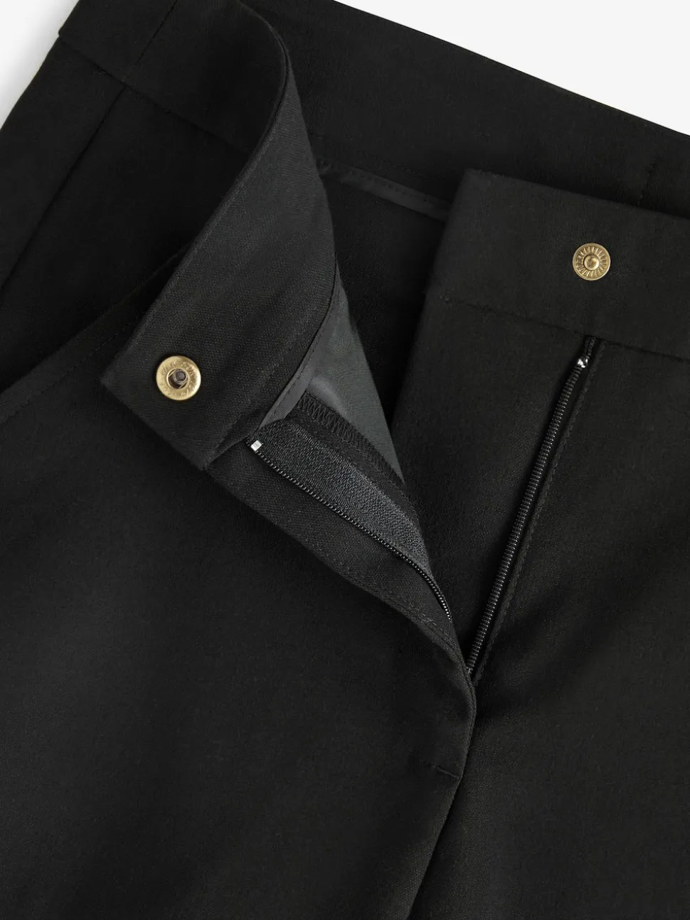 Black Senior School Flare Trousers (9-17yrs)