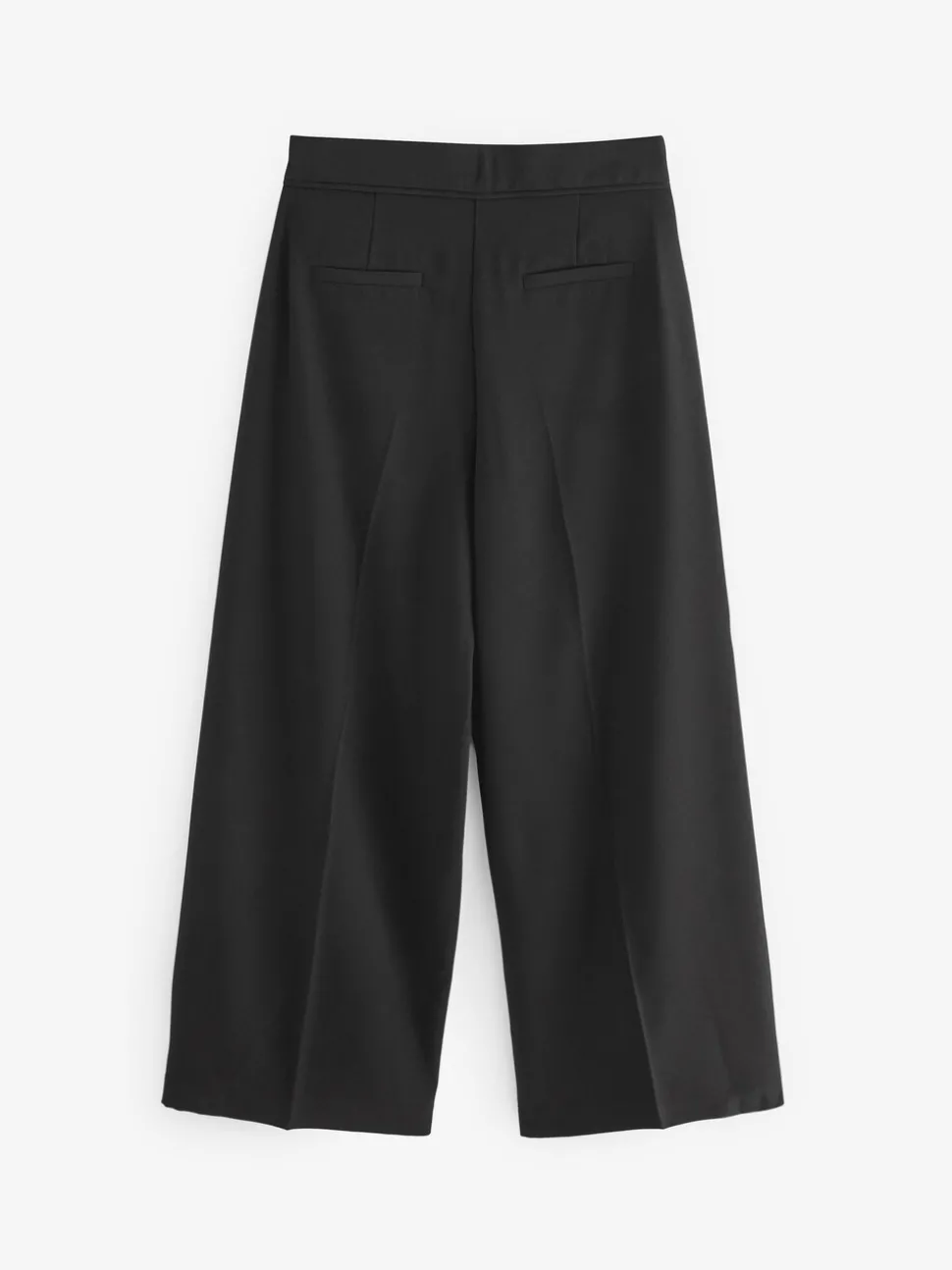 Black Senior Wide Leg Seam Trousers (9-18yrs)