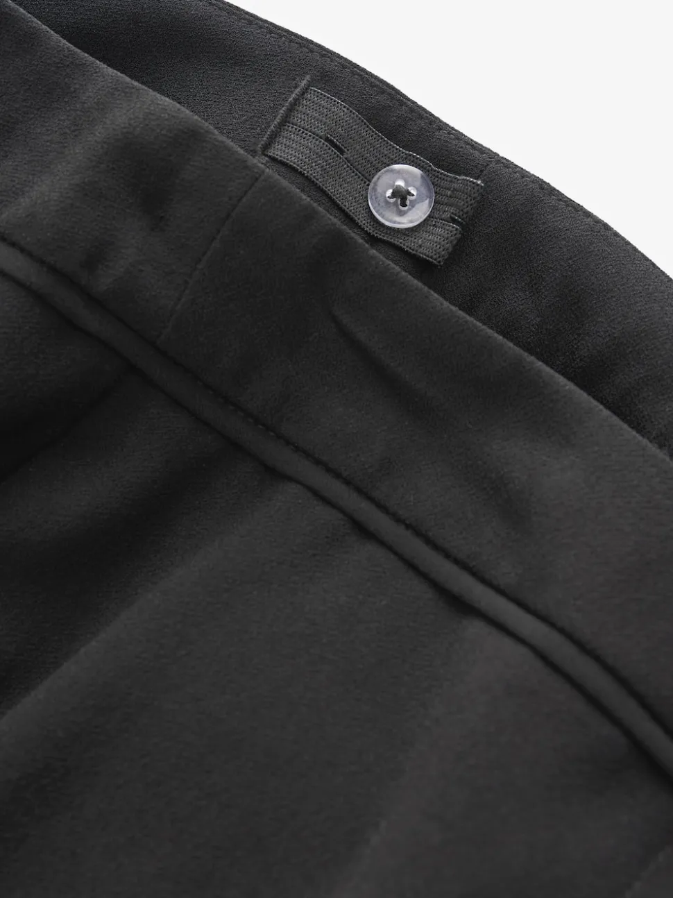 Black Senior Wide Leg Seam Trousers (9-18yrs)