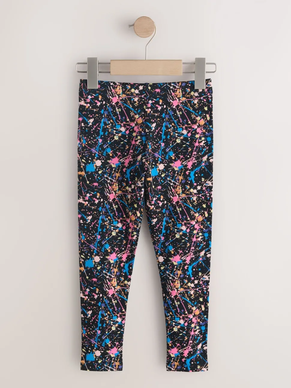 Black Splat Leggings (3-16yrs)