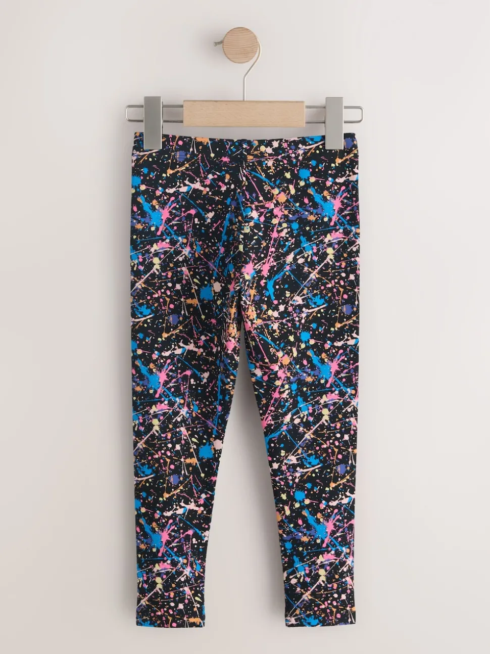 Black Splat Leggings (3-16yrs)