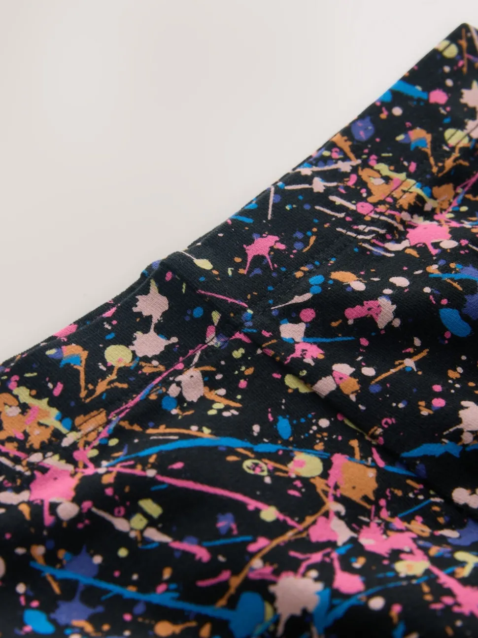 Black Splat Leggings (3-16yrs)