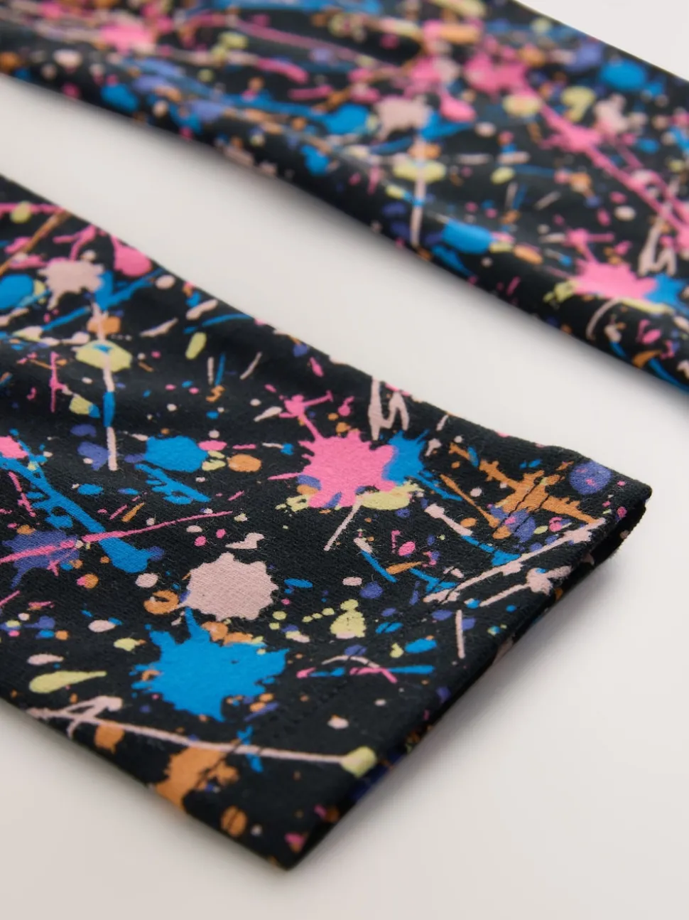 Black Splat Leggings (3-16yrs)
