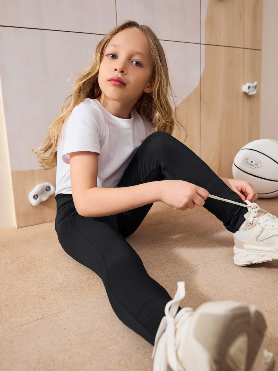 Black Sport Leggings (3-16yrs)