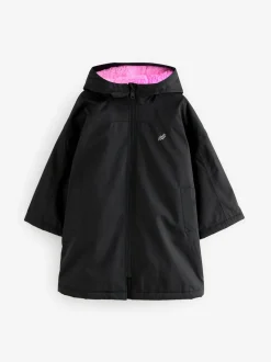 Black Waterproof Changing Robe (3-16yrs)
