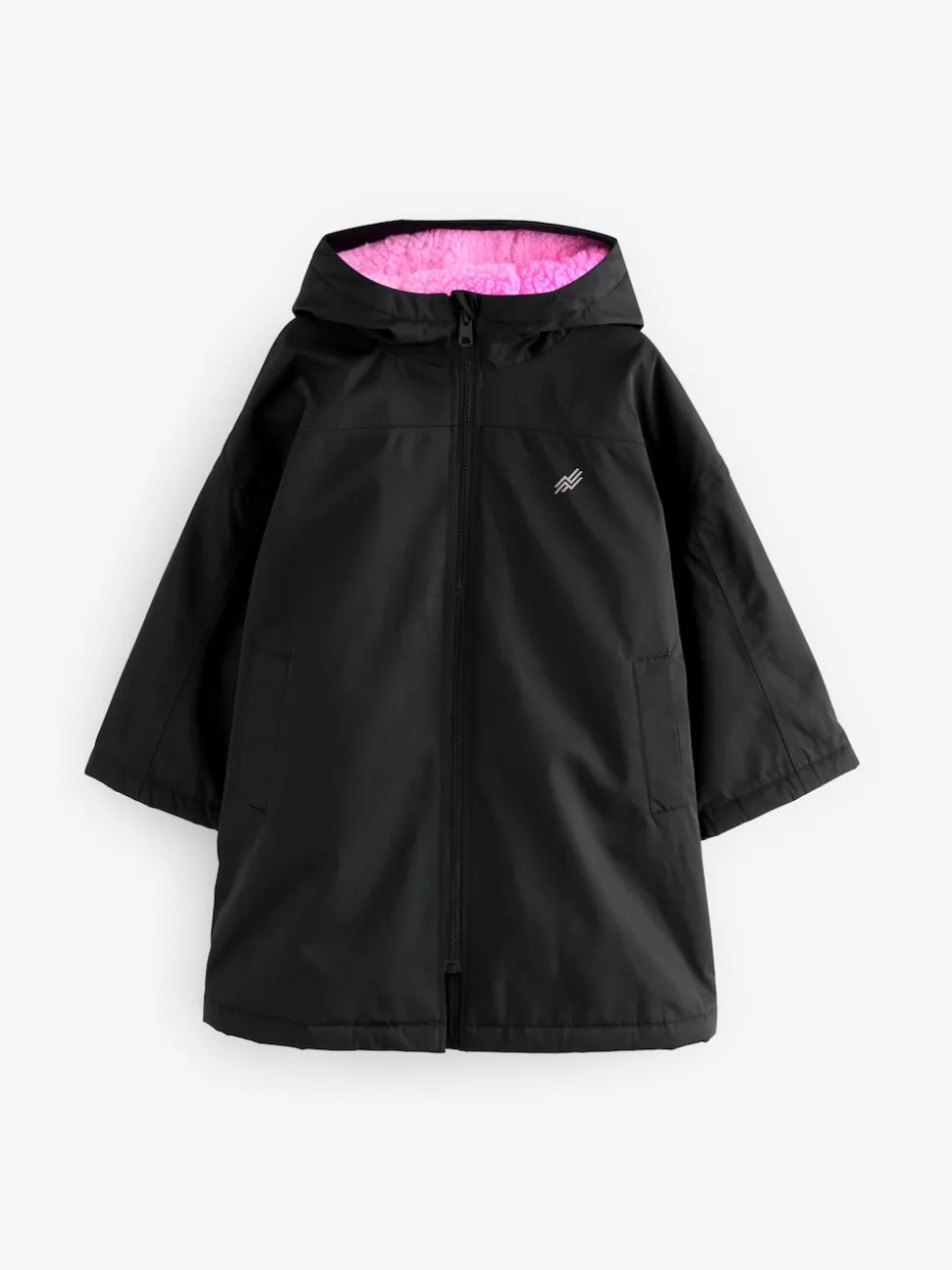 Black Waterproof Changing Robe (3-16yrs)