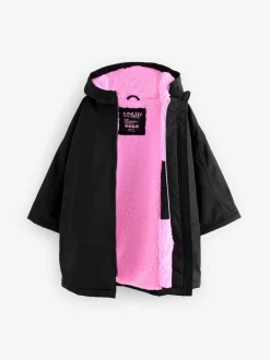 Black Waterproof Changing Robe (3-16yrs)