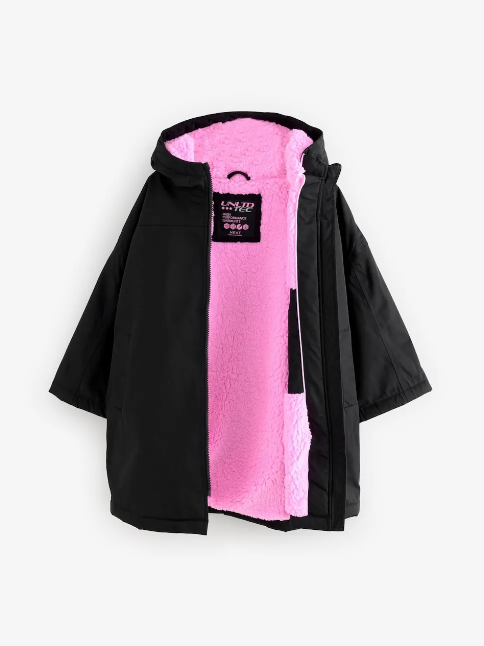 Black Waterproof Changing Robe (3-16yrs)
