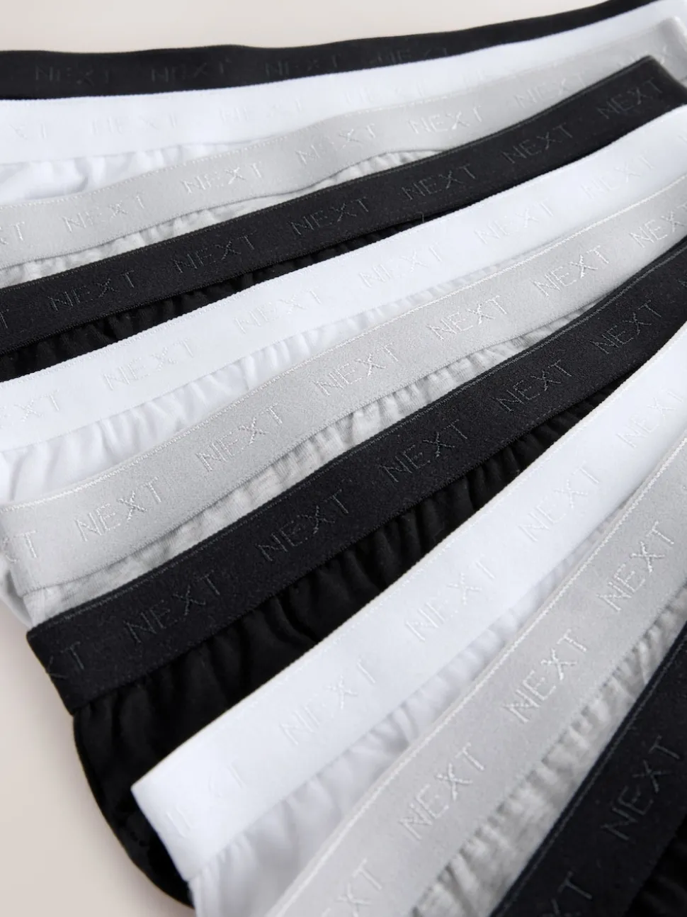 Black/White Bikini Briefs 10 Pack (5-16yrs)