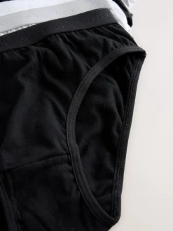 Black/White Bikini Briefs 10 Pack (5-16yrs)