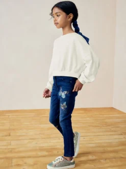 Black/White Boxy Long Sleeve 100% Cotton Sweat Tops 3 Pack (3-16yrs)