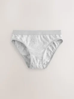 Black/White/Grey Bikini Briefs 7 Pack (5-16yrs)