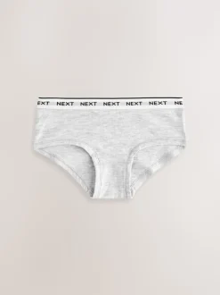Black/White/Grey Hipster Briefs 10 Pack (2-16yrs)