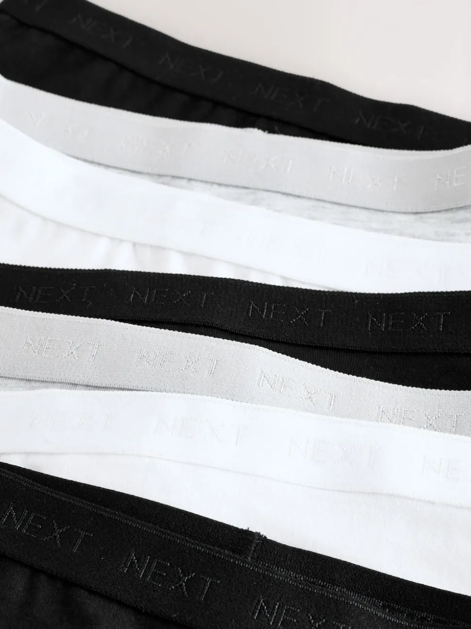 Black/White/Grey Hipsters 7 Pack (2-16yrs)