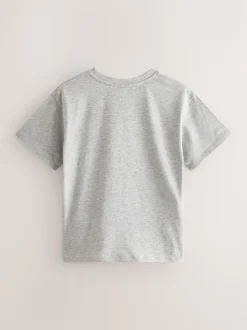 Black/White/Grey Oversized T-Shirts 3 Pack (3-16yrs)