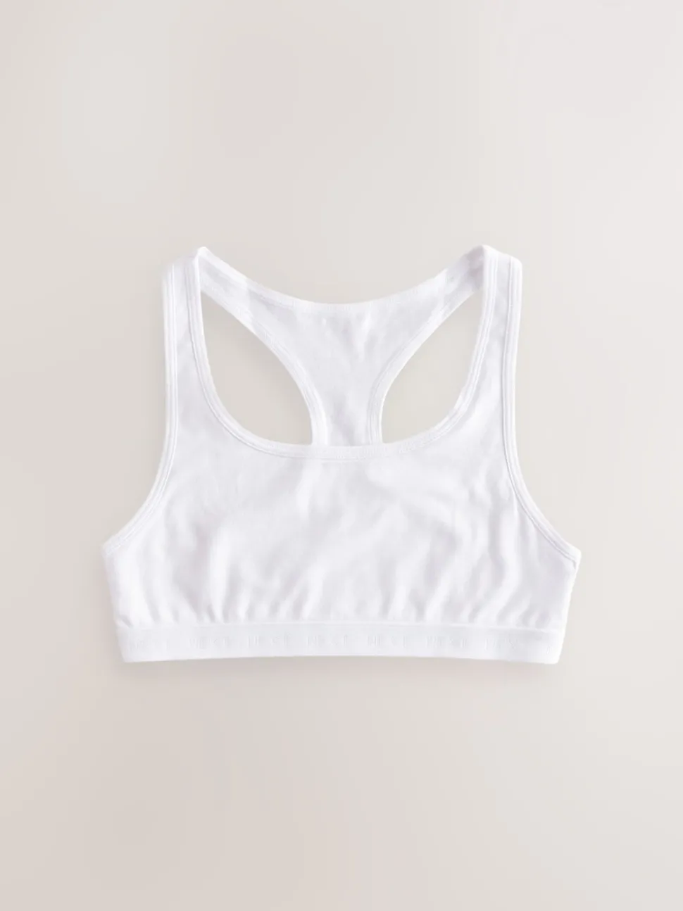 Black/White/Grey Racer Back Crop Tops 3 Pack (5-16yrs)