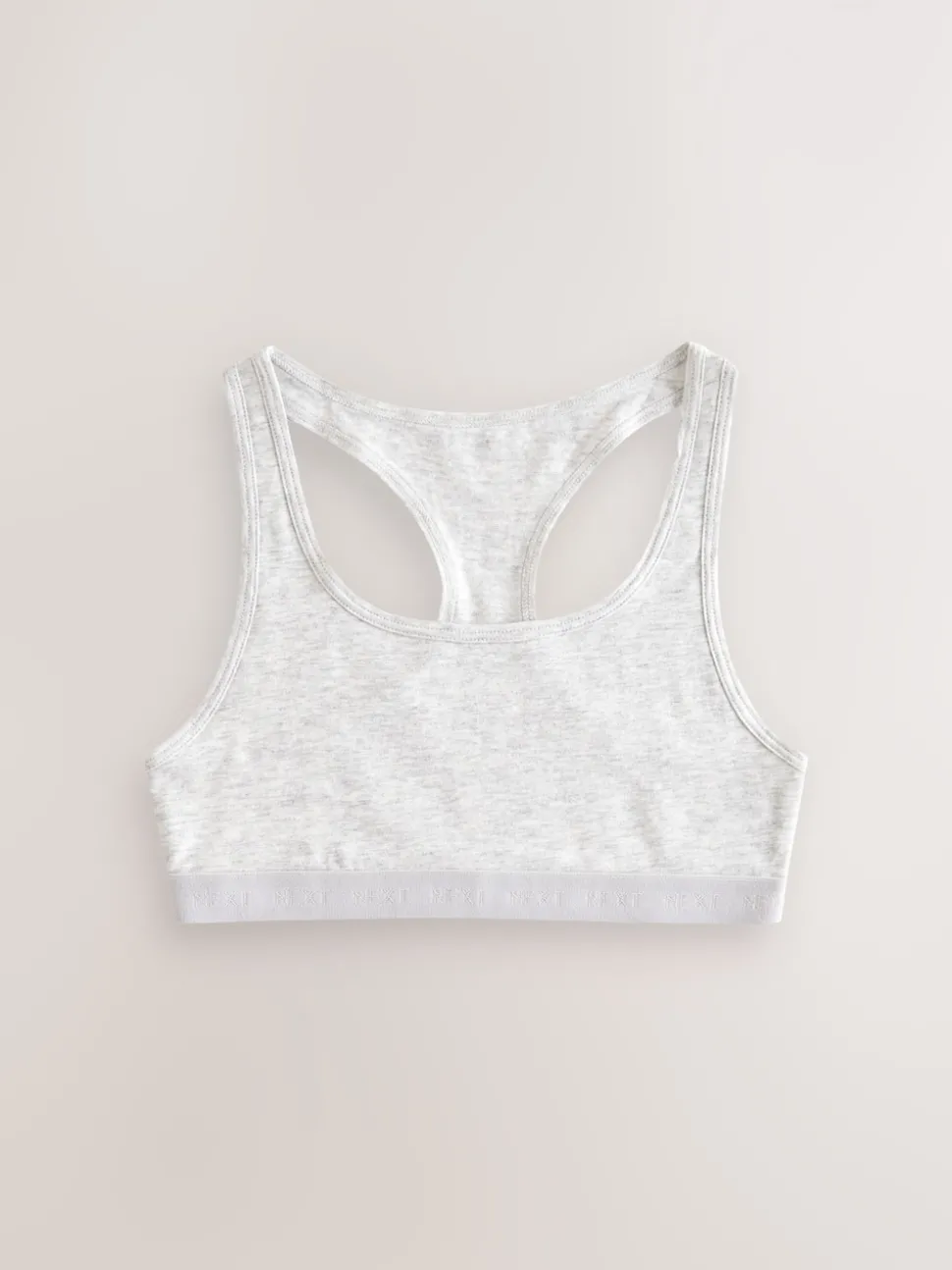 Black/White/Grey Racer Back Crop Tops 3 Pack (5-16yrs)