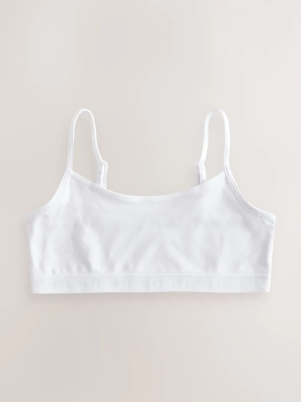 Black/White/Grey Strappy Crop Tops 3 Pack (5-16yrs)