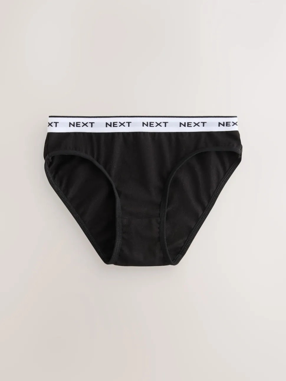 Black/White Print Bikini Briefs 10 Pack (5-16yrs)