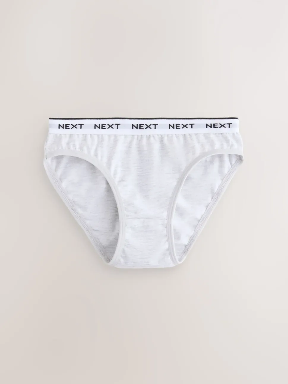 Black/White Print Bikini Briefs 10 Pack (5-16yrs)