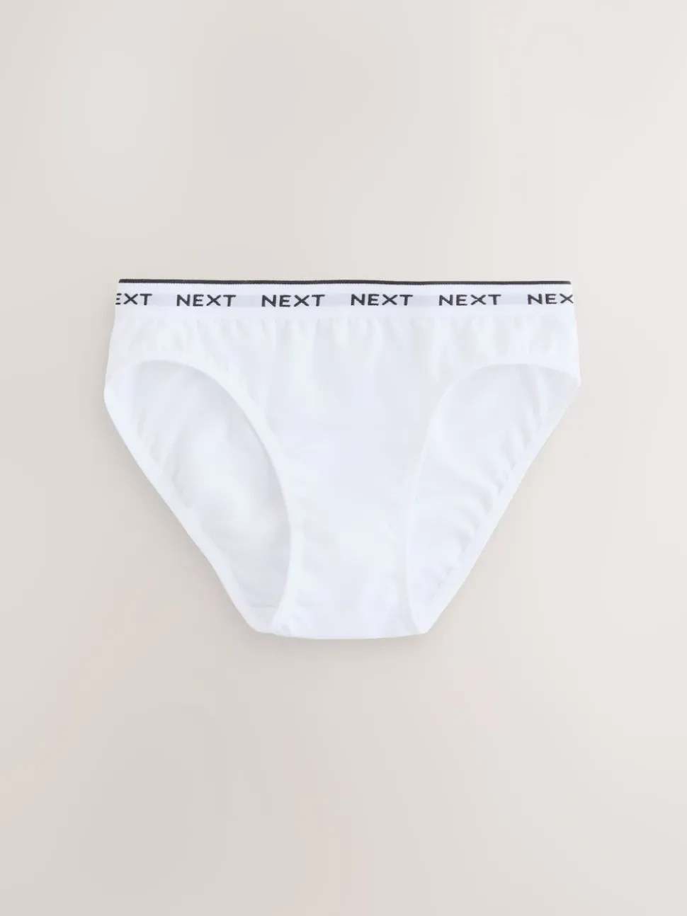 Black/White Print Bikini Briefs 10 Pack (5-16yrs)
