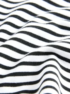 Black/White Stripe Boxy T-Shirt (3-16yrs)