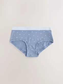 Blue Hipsters Briefs 7 Pack (2-16yrs)