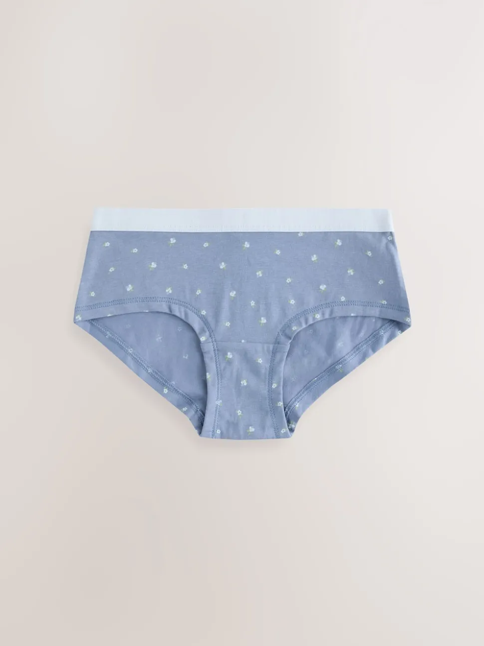 Blue Hipsters Briefs 7 Pack (2-16yrs)