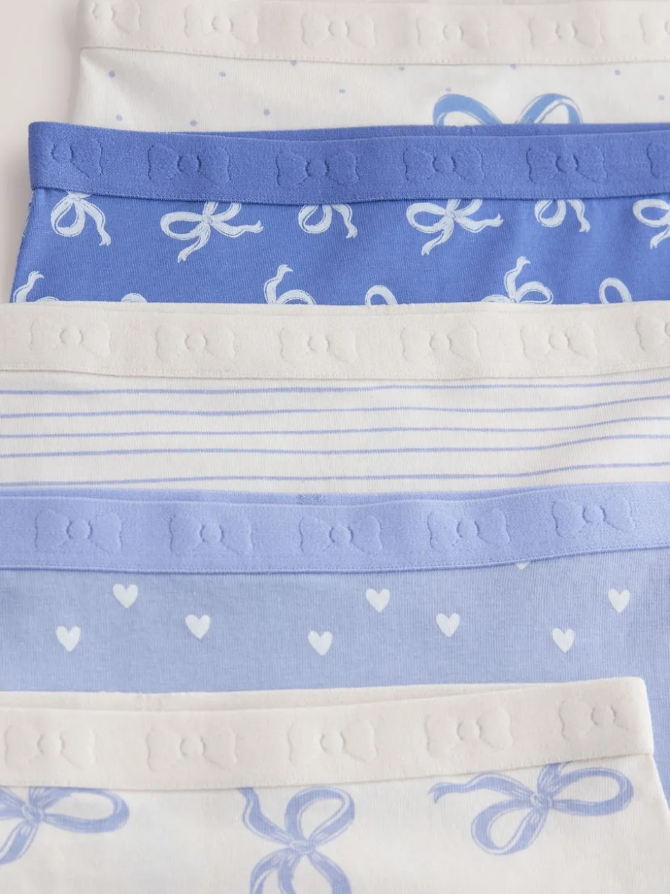 Blue Short Briefs 5 Pack (2-16yrs)
