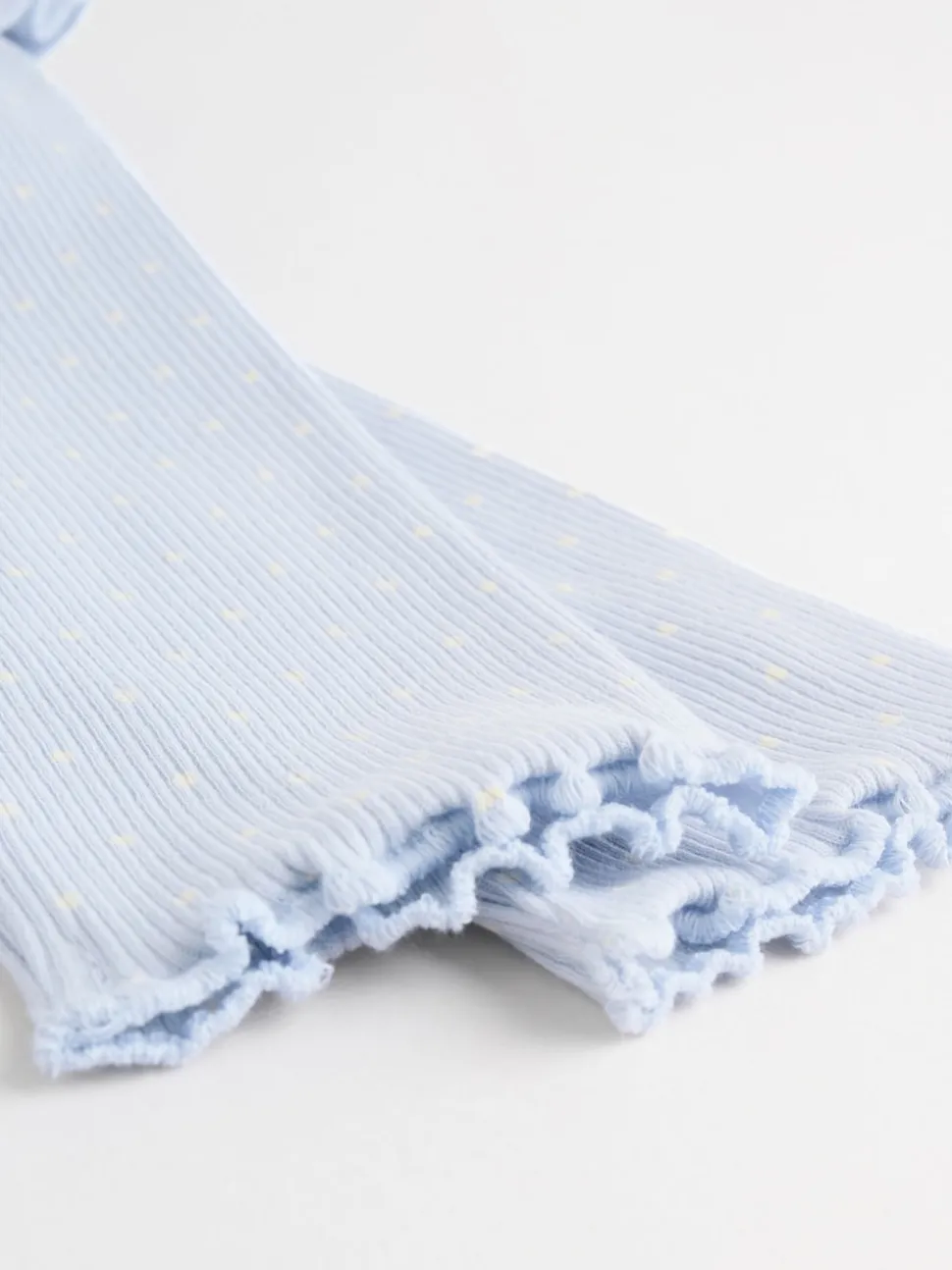 Blue Spot Baby Long Sleeve Frill Top And Leggings Set (0mths-2yrs)