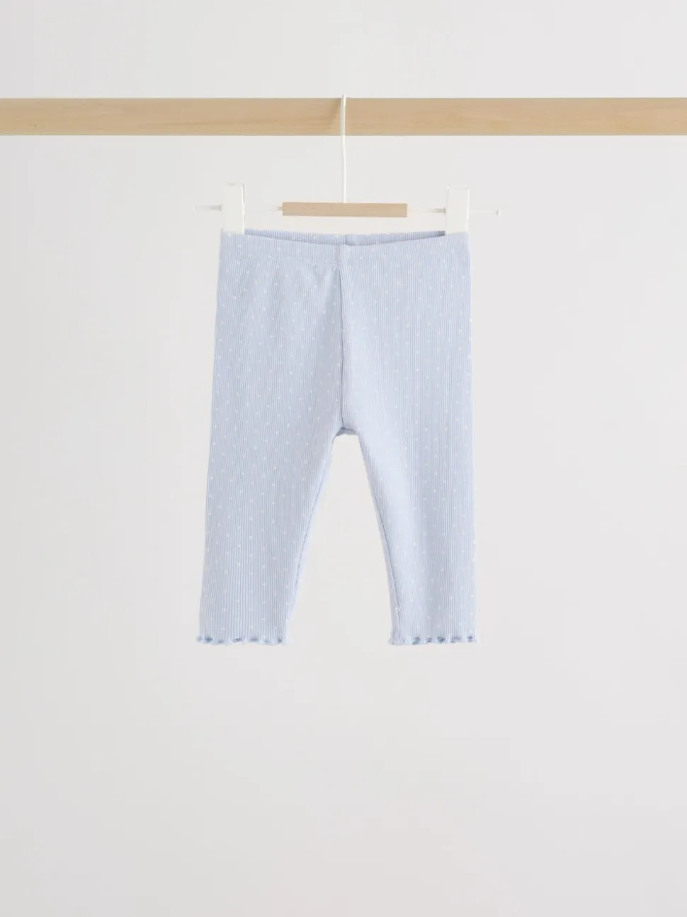 Blue Spot Baby Long Sleeve Frill Top And Leggings Set (0mths-2yrs)