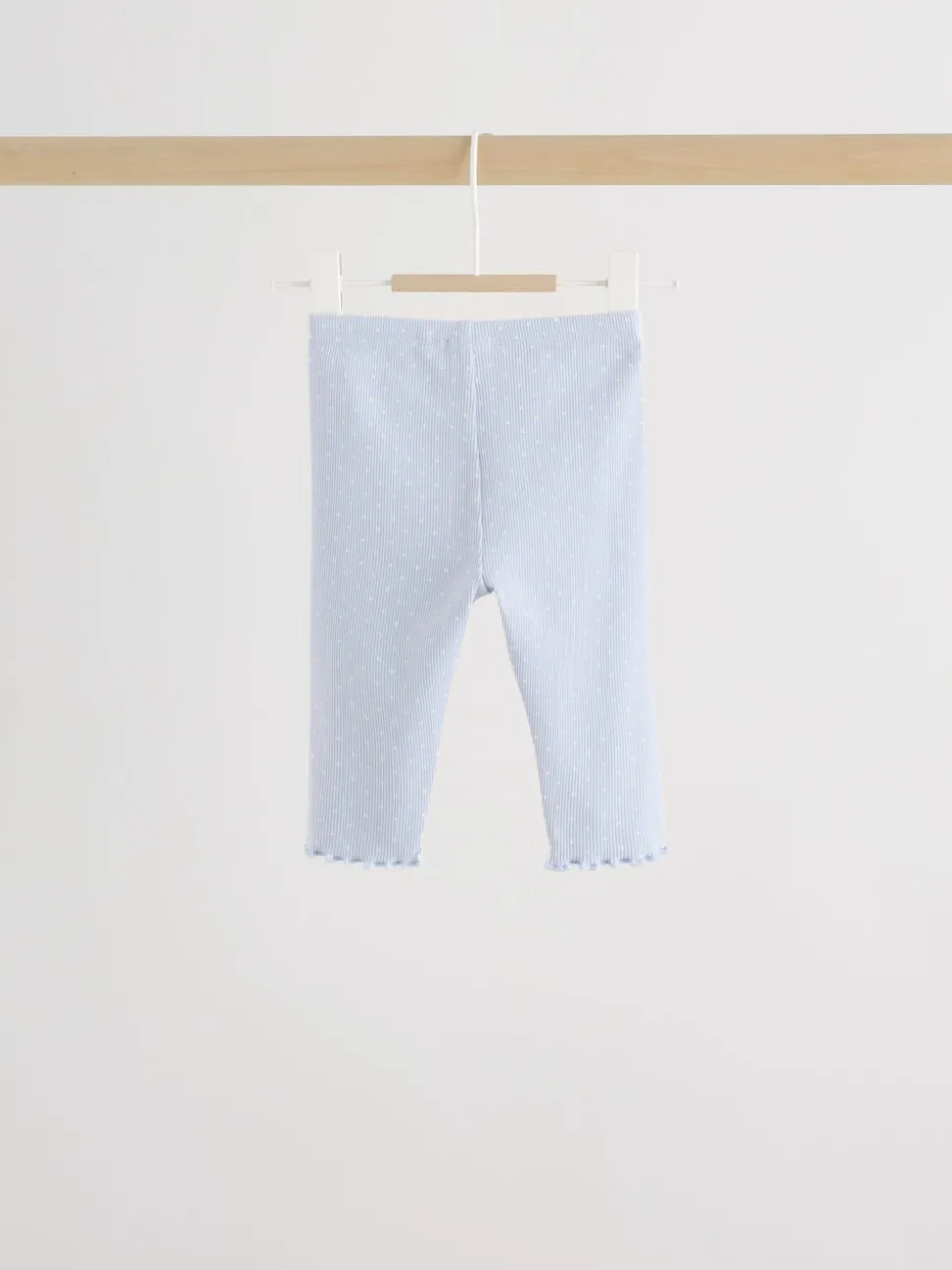 Blue Spot Baby Long Sleeve Frill Top And Leggings Set (0mths-2yrs)