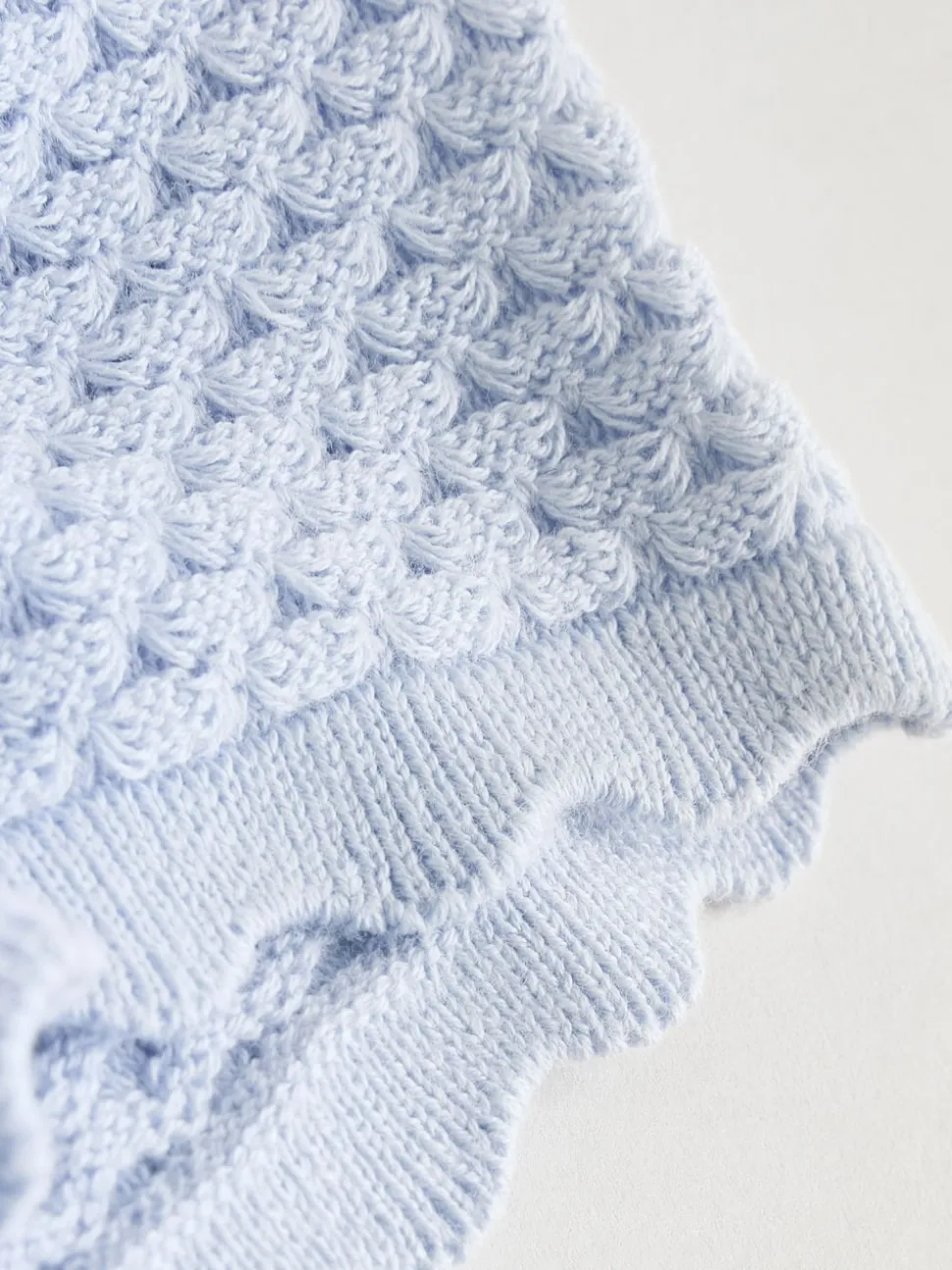 Blue Baby Knitted Top and Leggings Set 2 Piece (0mths-2yrs)