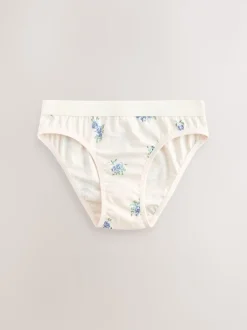 Blue Bikini Briefs 5 Pack (1.5-16yrs)