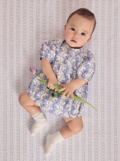 Blue Cath Kidston Baby Romper