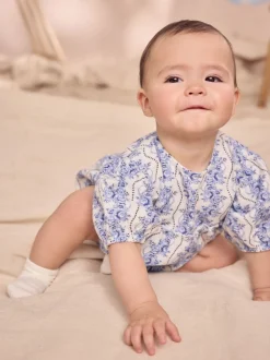 Blue Cath Kidston Baby Romper