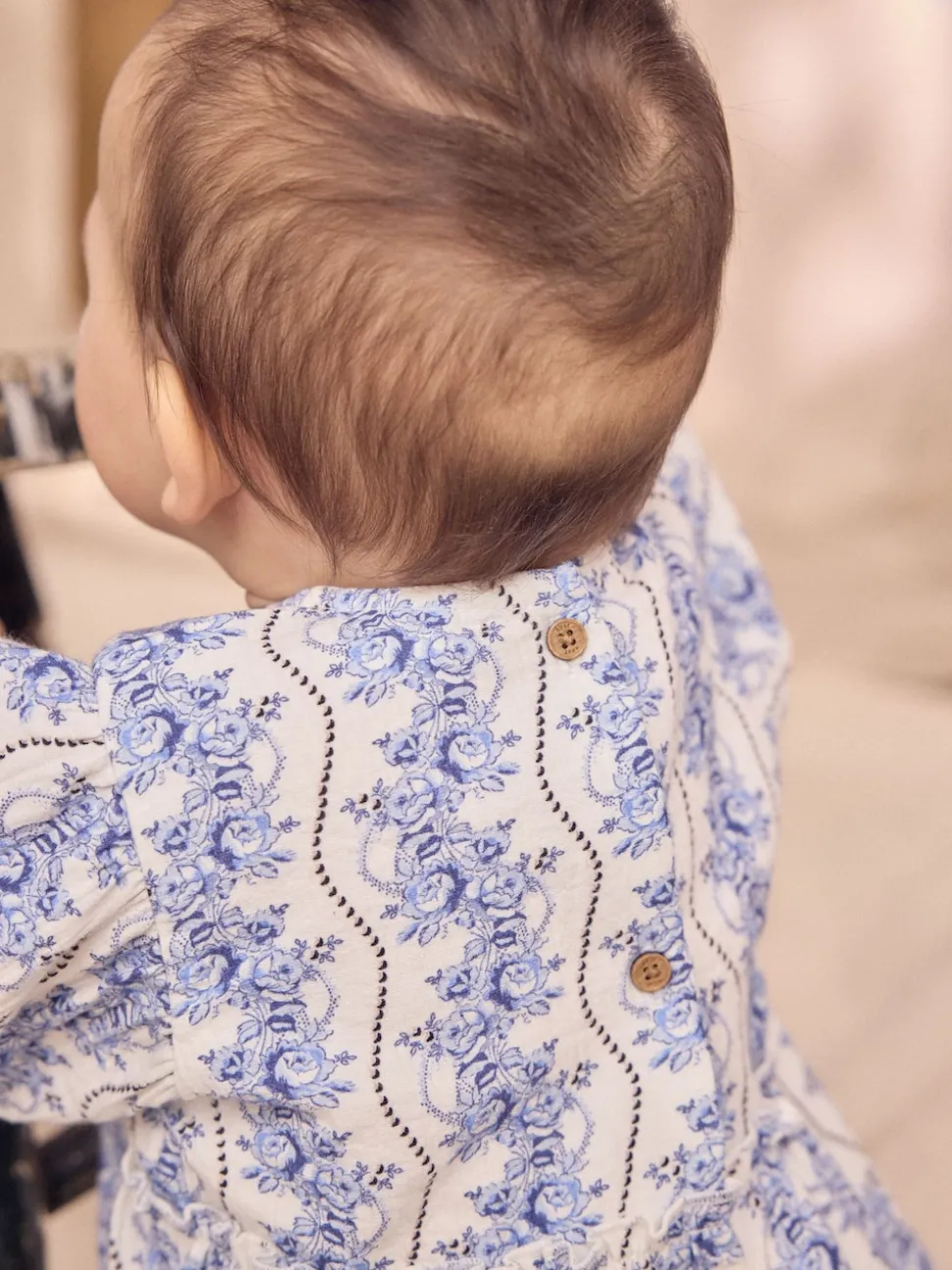 Blue Cath Kidston Baby Romper