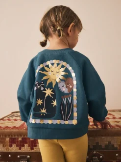 Blue Celestial Crew Neck Sweatshirt (3mths-7yrs)