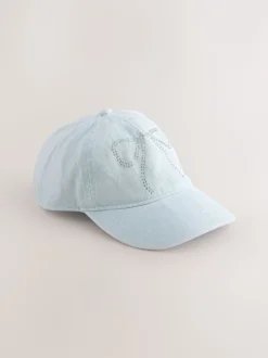 Blue 100% Cotton Denim Baseball Cap (1-16yrs)