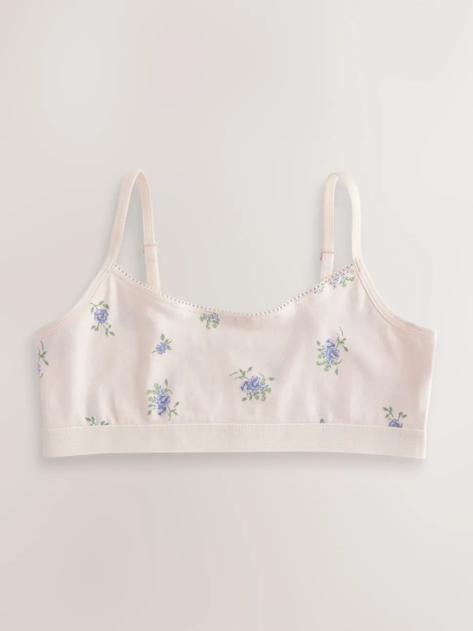 Blue Crop Tops 3 Pack (5-16yrs)