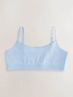 Blue Crop Tops 3 Pack (5-16yrs)