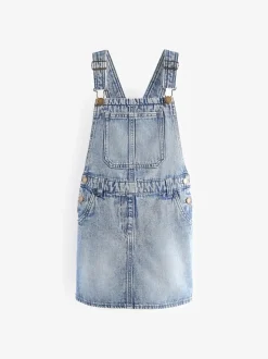 Blue Denim Pinafore Dress (3-16yrs)