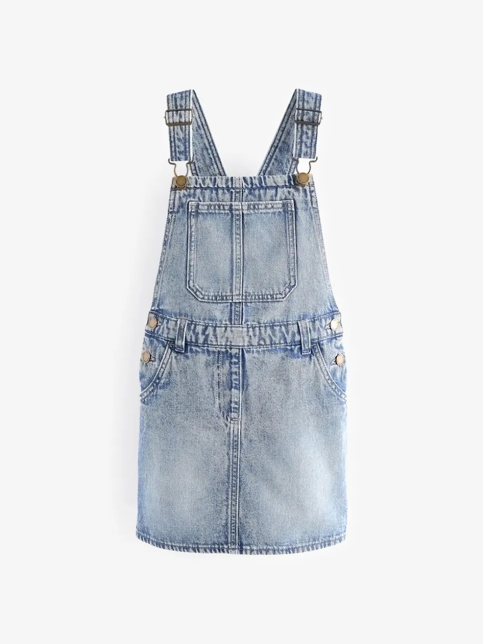 Blue Denim Pinafore Dress (3-16yrs)