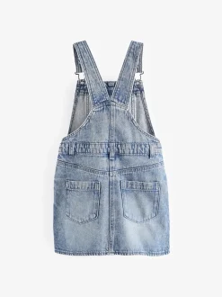 Blue Denim Pinafore Dress (3-16yrs)