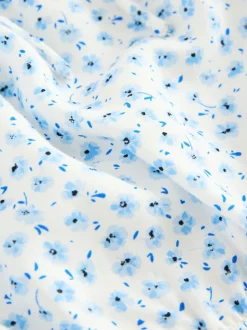 Blue Ditsy Top and Skirt Set (3-16yrs)