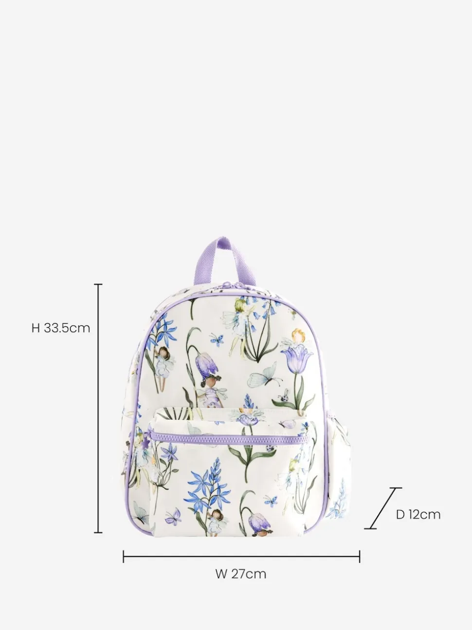 Blue/Ecru Bluebell Fairy Backpack