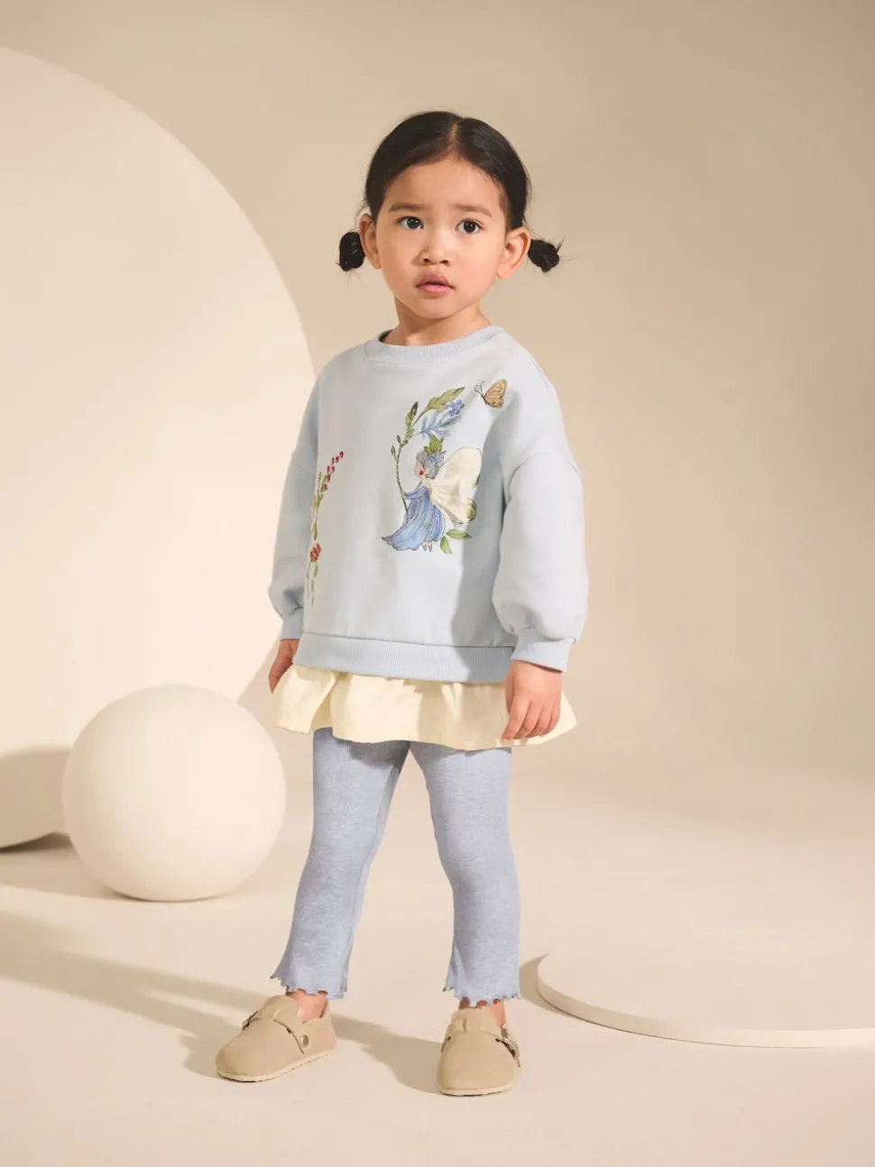 Blue Fairy Long Sleeve Top and Leggings Set (3mths-7yrs)