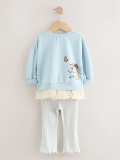 Blue Fairy Long Sleeve Top and Leggings Set (3mths-7yrs)