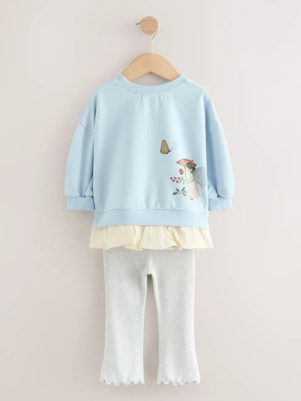 Blue Fairy Long Sleeve Top and Leggings Set (3mths-7yrs)