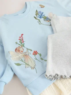 Blue Fairy Long Sleeve Top and Leggings Set (3mths-7yrs)